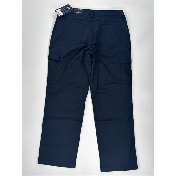 LAPG Tactical Pants Mens 38x32 Navy Blue Ripstop Core Cargo Gusseted Police NEW - Picture 7 of 9